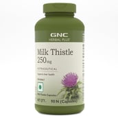 2 - GNC Milk Thistle 250mg (Pack of 2),  90 capsules 