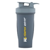 2 - MuscleBlaze Champion Shaker Series,  Grey  650 ml 