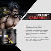 7 - MuscleBlaze CreaPRO Creatine with Creapure Powder from Germany,  Unflavoured  0.55 lb 