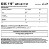 2 - PhD 100% Whey Protein,  4.4 lb  Vanilla Creme 