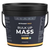 1 - Nutrabay Gold Bulk Up Mass Gainer, 11 lb Mango