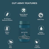 4 - Zeroharm Gut Army, 60 capsules Unflavoured