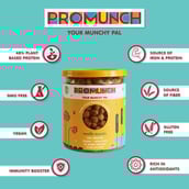 3 - Promunch Roasted Soya Snack,  Noodle Masala + Cheese & Onion Combo  150 g 