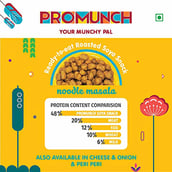 4 - Promunch Roasted Soya Snack,  Noodle Masala  300 g 