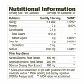 4 - GNC Triple Ginseng Root,  90 capsules 