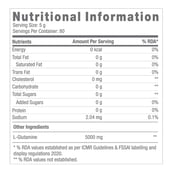 4 - GNC L-Glutamine Powder,  0.88 lb  Unflavoured (Amino Acid for Muscles) 