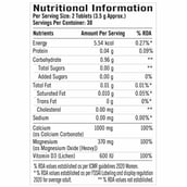 GNC Calcium Plus with Magnesium and Vitamin D3 (1000mg),  60 tablet(s)  Unflavoured 