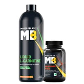 MuscleBlaze Liquid L-Carnitine & MB Fat Burner 60 Tabs Combo