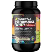 1 - Nutristar Performance Whey Advanced 100% Whey Protein,  2.2 lb  Kesar Badaam Kulfi 