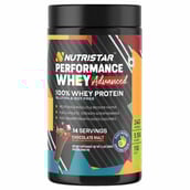 1 - Nutristar Performance Whey Advanced 100% Whey Protein, 1.1 lb Chocolate Malt