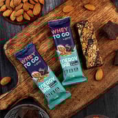 5 - Whey To Go Energy Bar,  6 bar(s)  Nutty Almonds 