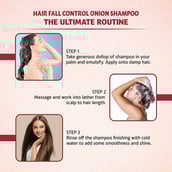 2 - Sabates Onion Shampoo,  200 ml  for Hair Fall Control 