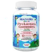 1 - HealthyHey Nutrition Junior Probiotics, 30 gummies Strawberry
