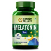 1 - Himalayan Organics Melatonin 10mg,  60 tablet(s)  Unflavoured 