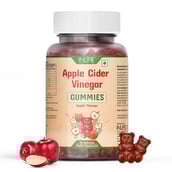 1 - INLIFE Apple Cider Vinegar,  30 gummies  Apple 