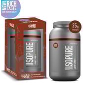 9 - Isopure Low Carb 4.41 lb & Optimum Nutrition Micronised Creatine 250g Combo,  2 Piece(s)/Pack  Dutch Chocolate + Unflavoured 
