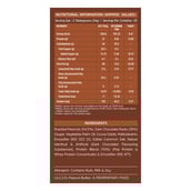 1 - MuscleBlaze High Protein Peanut Butter,  1 kg  Dark Chocolate Creamy 