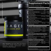 2 - Kaged Muscle Pre-Kaged Sport,  0.58 lb  Mango Lime 