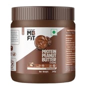 3 - MuscleBlaze High Protein Peanut Butter,  0.340 kg  Dark Chocolate Creamy 