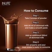 6 - INLIFE Nutritional Meal Shake,  0.5 kg  Chocolate 