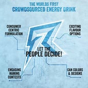 1 - RAZE ENERGY Zero Sugar Drink,  250 ml  Sour Gummy Worms 