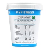 4 - Myfitness Original Peanut Butter, 0.510 kg Crunchy