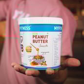 7 - Myfitness Honey Peanut Butter,  1.250 kg  Smooth 