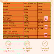 7 - HealthKart HK Vitals ACV 750 mg Effervescent,  15 tablet(s)  Orange 