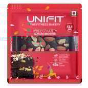 1 - UNIFIT Whey Protein Brownie,  Almond  75 g 