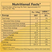 3 - UNIFIT Muesli,  375 g  Honey, Raisins & Almond 