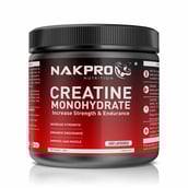 1 - Nakpro Creatine Monohydrate,  Unflavoured (Jar)  0.55 lb 