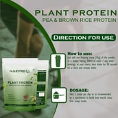 5 - Nakpro Plant Protein,  1.1 lb  Chocolate 
