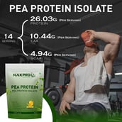 4 - Nakpro Pea Protein Isolate,  1.1 lb  Mango 