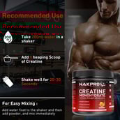 3 - Nakpro Creatine Monohydrate,  Fruit Punch (Jar)  0.55 lb 