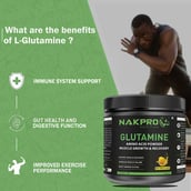 4 - Nakpro Glutamine, 0.55 lb Fruit Punch
