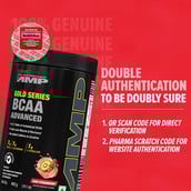 7 - GNC AMP Gold Series BCAA Advanced,  0.88 lb  30 Servings  Kiwi Strawberry 