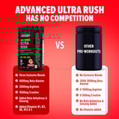 5 - GNC AMP Gold Series Ultra Rush Powder,  0.99 lb  Watermelon 