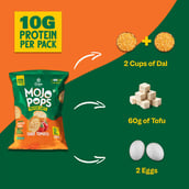 5 - Origin Nutrition Mojo Pops Protein Chips, 30 g Tangy Tomato (Pack of 6)