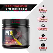 2 - MuscleBlaze Pre Workout Ripped,  0.55 lb  Fruit Splash 