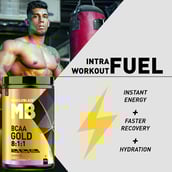 6 - MuscleBlaze BCAA Gold 8:1:1,  0.99 lb  30 Servings  Fruit Punch 