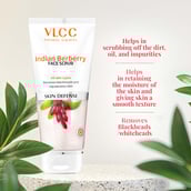 3 - VLCC Indian Berberry Face Scrub,  80 g  Skin Defense 