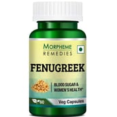 1 - Morpheme Remedies Fenugreek (500 mg),  60 veggie capsule(s) 