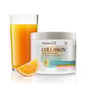 2 - TrueBasics CollaSkin,  100 g  Marine Collagen Peptides, Orange 