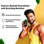 4 - Fitspire Fit Men Gold Multivitamin,  2 Piece(s)/Pack  Unflavoured 