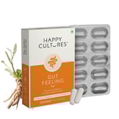 1 - Happy Cultures Gut Feeling,  30 capsules  Unflavoured 