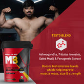 12 - MuscleBlaze Super Gainer Black,  11 lb  Chocolate 