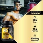 9 - MuscleBlaze High Protein Gold Gainer,  2.2 lb  Chocolate Bliss 