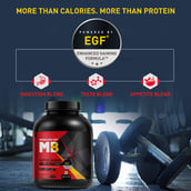 6 - MuscleBlaze Super Gainer Black,  6.6 lb  Chocolate 