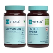 HealthKart HK Vitals Multivitamin & Fish Oil Combo
