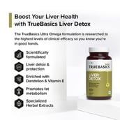 4 - TrueBasics Liver Detox with Silybin Milk Thistle Extract,  75 tablet(s) 